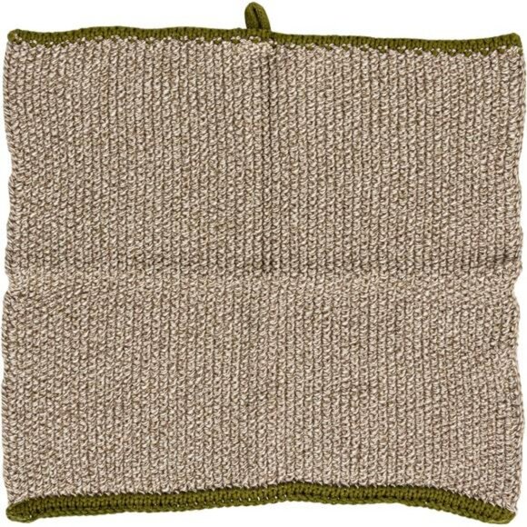 Cotton dish cloth set of 2 kitchen towels washable reusable absorbent cleaning 1 - Picture 4 of 8